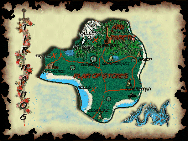 Map of Tir na nOg